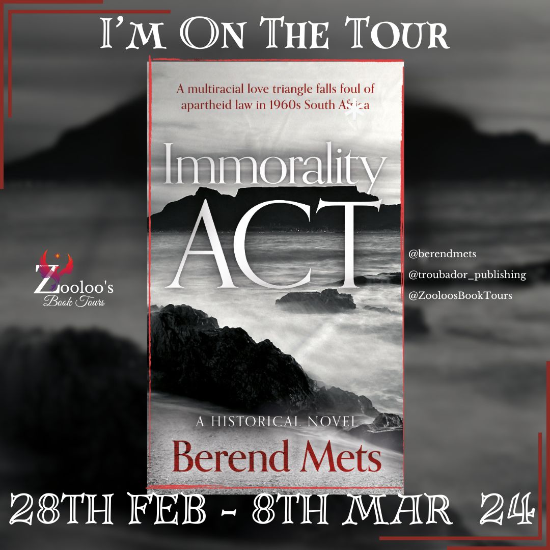 The Flight Into Inmorality Blog Tour: Immorality Act – Berend Mets – ramblingmads